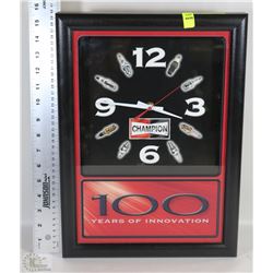 CHAMPION CLOCK 100 YEARS OF INNOVATION