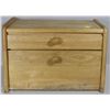 Image 1 : WOODEN BREAD BOX
