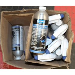 LOT OF 7 ASSORTED  BOTTLES INCL . RUST INHIBITER,