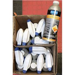 LOT OF 12 ASSORTED BOTTLES INCL .  RUST INHIBITER,