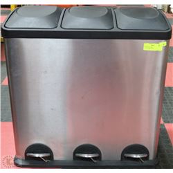 STAINLESS STEEL 3-CONTAINER/3-BAG