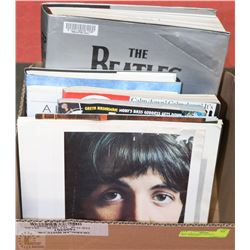 BOX W/BEATLES COLLECTIBLES INCL. VINTAGE
