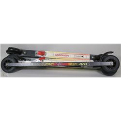 TWO PAIRS OF SKATE SKI TRAINING SKIS