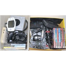 TWO BOXES WITH PLAYSTATION GAME CONSOLE INC.