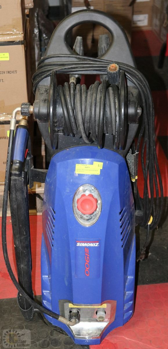 SIMONIZ PRESSURE WASHER WITH TWO NOZZLES