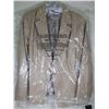 Image 1 : NEW GUILLAUME BEIGE LEATHER BLAZER JACKET SIZE