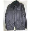 Image 1 : NEW EMPORIO JACKET BLACK LINED  FAUX LEATHER SIZE