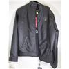 Image 1 : NEW EMPORIO JACKET BLACK FAUX LEATHER SIZE M/L