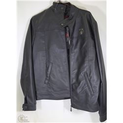 NEW EMPORIO JACKET FAUX LEATHER SIZE MEDIUM