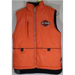HARLEY DAVIDSON YOUTH  SIZE MEDIUM REVERSIBLE VEST