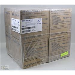 CASE OF BD BOXES 3ML SYRINGES NO PINS 800 PER CASE