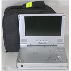 POLAROID MINI DVD PLAYER IN CASE