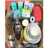 Image 1 : BOX W/KITCHEN SUPPLIES INCL. MIXING