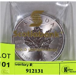 CANADA MAPLE 1 OUNCE SILVER COIN