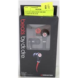 REPLICA BEATS BY DR DRE EARBUDS BLACK