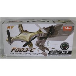 NEW GREEN REMOTE CONTROL QUAD COPTER WITH CAMERA