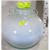 Image 1 : DOUBLE HANDLED BLUEISH COLOR ART VASE/JUG