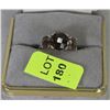 Image 1 : .925 SILVER RING WITH STONES SIZE 6