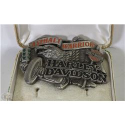 GENUINE #'D HARLEY DAVIDSON BELT BUCKLE