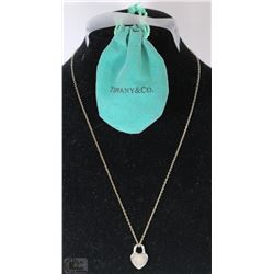 .925 TIFFANY & CO. "MOM" NECKLACE AND PENDANT