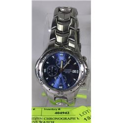 CITIZEN CHRONOGRAPH WR100 MENS WATCH