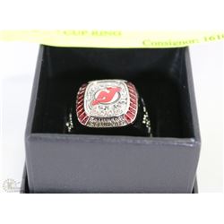 NEW JERSEY DEVILS 2003  REPLICA STANLEY CUP RING