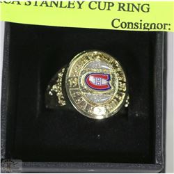 MONTREAL CANADIENS 1930 REPLICA STANLEY CUP RING