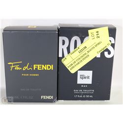 PAIR OF COLOGNE, ROOTS SPIRIT AND FAM DI FENDI