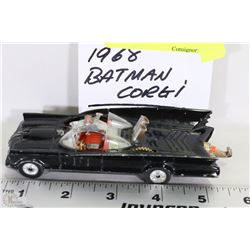 1968 BATMAN CORGI DIE CAST BATMOBILE