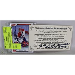 10 GUARANTEED AUTHENTIC AUTOGRAPHED NHL GOALIE