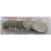 Image 1 : 16 KENNEDY 50 CENT PIECES (US)