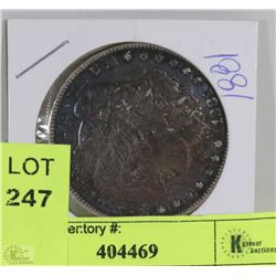 AMERICAN $1 -1881 COIN