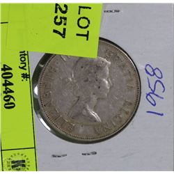 1958  FIFTY CENT PIECE COIN