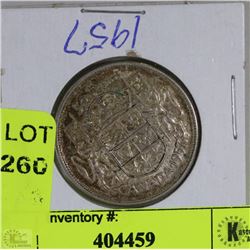 1957  FIFTY CENT PIECE COIN