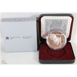 TWO 1992 PROOF CANADIAN SILVER 1$ (.925)