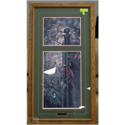 RICK KELLY "THE GATHERING " TWO PRINTS IN ONE