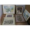 Image 1 : ESTATE COLLECTION OF 6 ASST FRAMED PICTURES