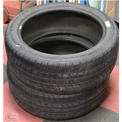 PAIR OF 285/45 R22 TIRES