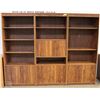 Image 1 : 3PC CABINET AND BOOKSHELF WALL UNIT