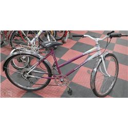 PRECISION LADIES 6 SPPED CRUISER BIKE W/26" WHEELS