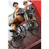 Image 1 : 18" HIGH LAUREL & HARDY BICYCLE DISPLAY