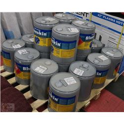 PALLET OF BLUESKIN ADHESIVE 17L TUBS
