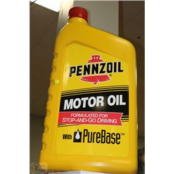 WORLDS BIGGEST PENNZOIL OIL PIGGYBANK 40"HIGH