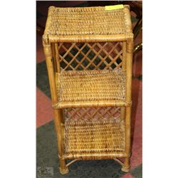 SMALL WICKER STAND