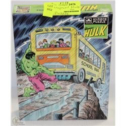 1981 UNOPENED HULK PUZZLE
