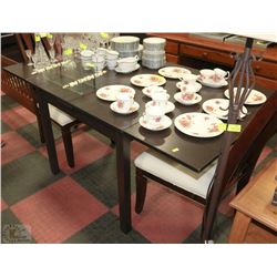 36" X65" X30"H DOUBLE FOLD DOWN LEAF KITCHEN TABLE
