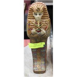 CERAMIC STANDING EYGPTIAN MUMMY TRINKET