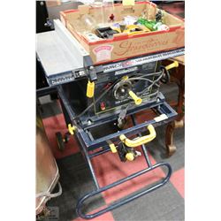 MASTERCRAFT 10" BENCH SAW WITH STAND