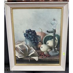 ESTATE FRAMED FRUIT PICTURE
