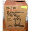 Image 1 : NEW WEST BEND 25 CUP ALUMINUM COFFEE MAKER